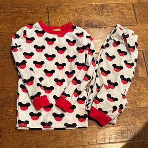 Mickey Mouse Kids Pajamas - Red and Black
